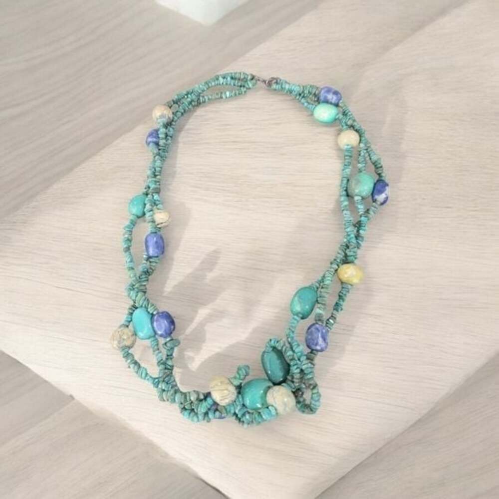Layered Turquoise Necklace